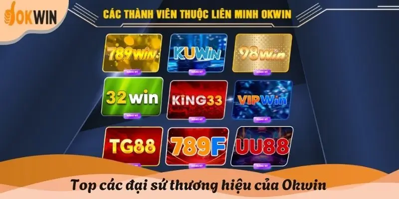 Top các đại sứ thương hiệu của Okwin