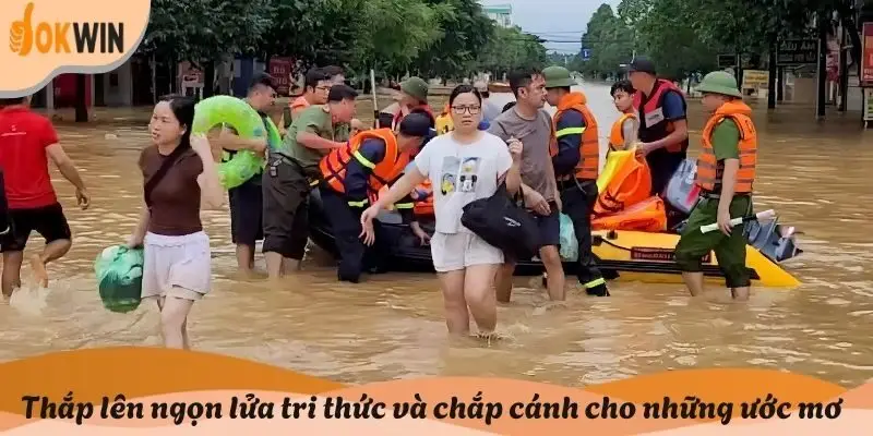 Luôn tiên phong và đồng hành cùng đồng bào trong cơn hoạn nạn