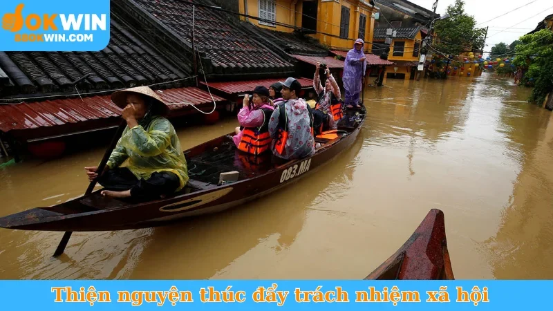 Thiện nguyện thúc đẩy trách nhiệm xã hội