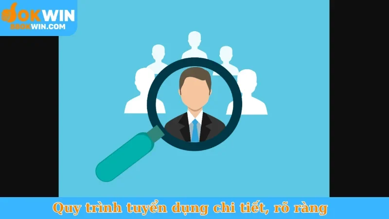 Quy trình tuyển dụng chi tiết, rõ ràng