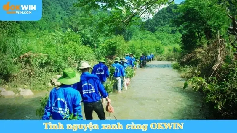 tình nguyện xanh cùng okwin